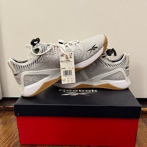 Reebok Nano X1 Froning White & Gum Cross-Training Sneakers